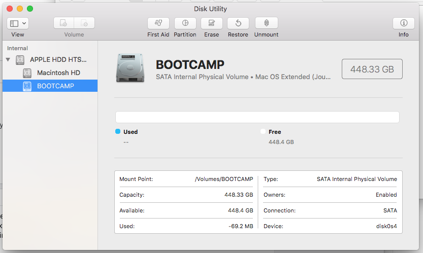 boot camp assistant download taking forever